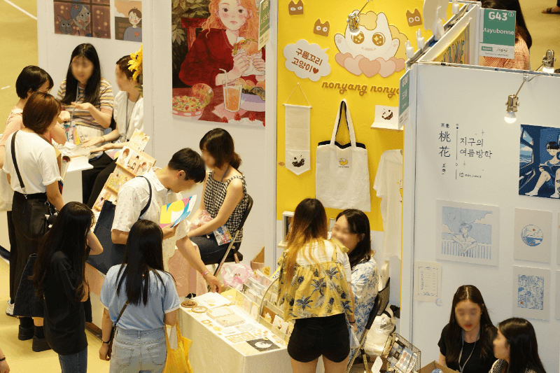 <서울일러스트레이션페어 vol.8> · 전시 전경