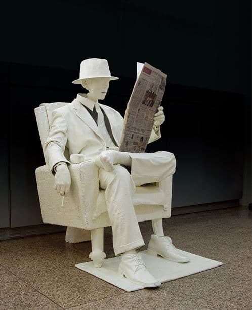 환영幻影-휴식 · 혼합재료 · 120×100×120cm · 2014 · illusion-rest