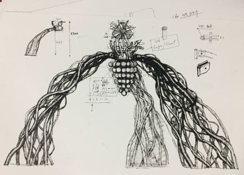 Drawing1-The Secert of Evolution · 잉크 · 30×42cm · 2019 · Drawing1-The Secert of Evolution