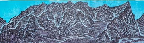환도산성_Ed. 6 / A.P 1 · 소멸다색목판 · 62×185cm · 2015