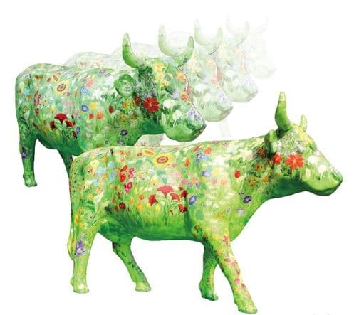 행복한 소 · 합성수지 · 170×250×170cm · 2019 · Happy cow