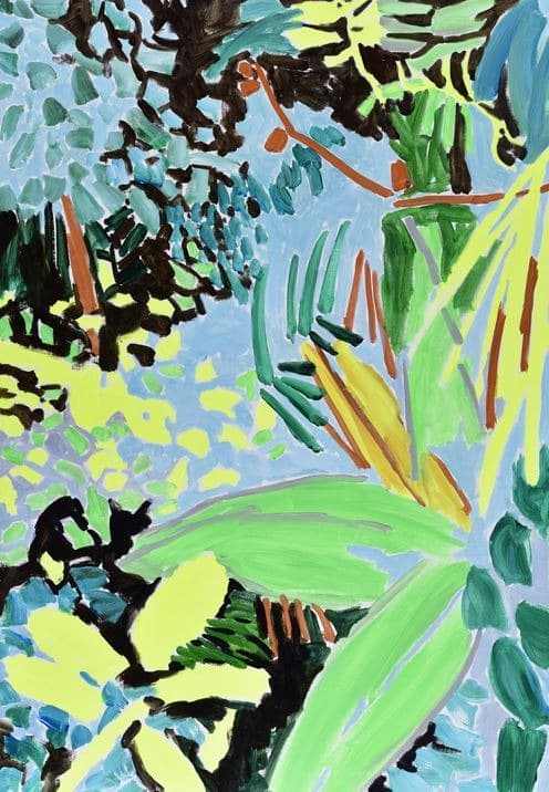 서른세송이 · 캔버스에 아크릴채색 · 130.3×89.4cm · 2019 · thirty-three