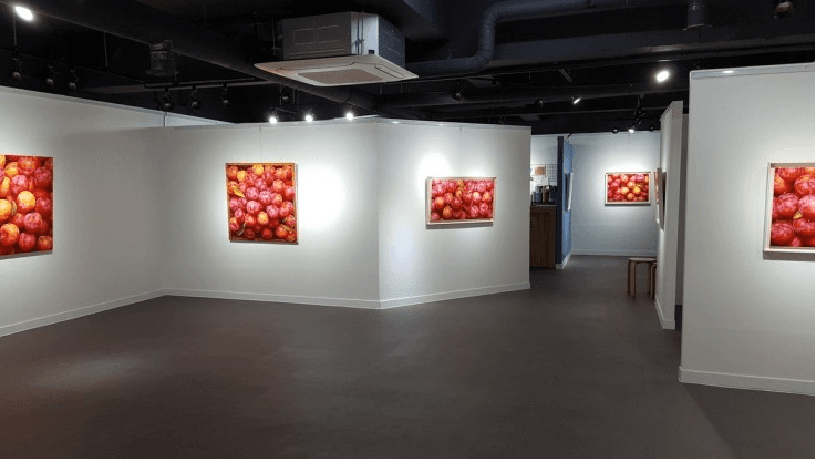 <이창효 초대 개인展> 전시 전경 · Exhibition view