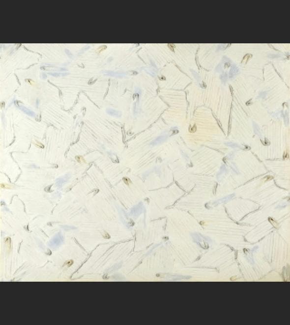 박서묘_묘법 · mixed media on canvas · 50x61cm · 1992 · Myobup · mixed media on canvas