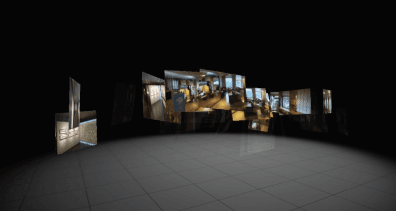 Jasper van Loenen_Esper · VR (Virtual Reality) installation, 60 WiFi cameras, VR headset. · 2019 · Jasper van Loenen_Esper · VR (Virtual Reality) installation, 60 WiFi cameras, VR headset.