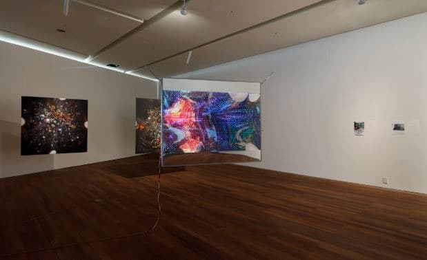 <미디어의 장> 전시전경 · Exhibition view