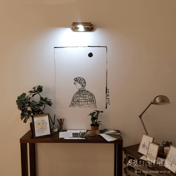 <이지홍 : B컷의 권태로움> 전시전경 · Exhibition view