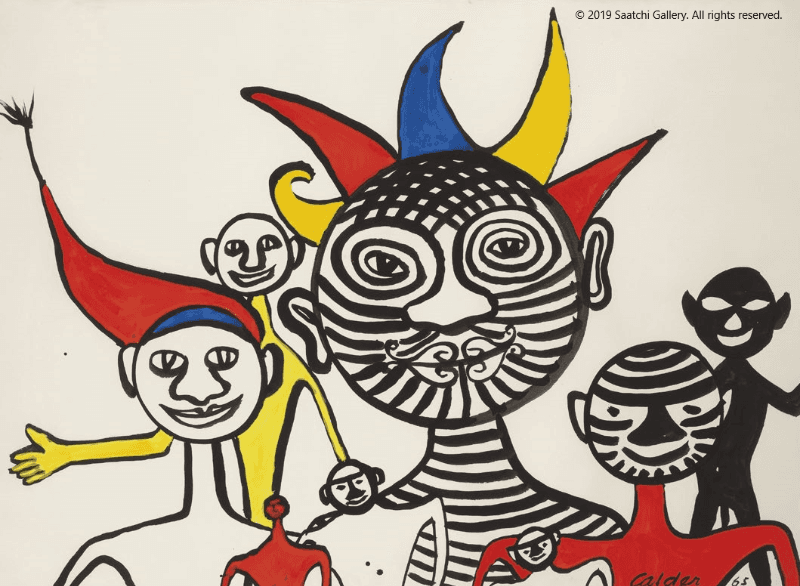 <Calder on Paper> 전시작품 · exhibition work