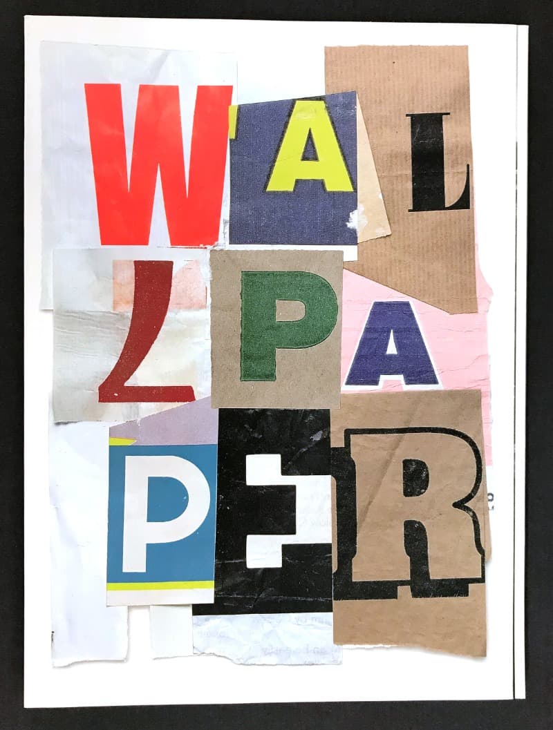Cover design · Wallpaper magazine · 2006 · over design · Wallpaper magazine