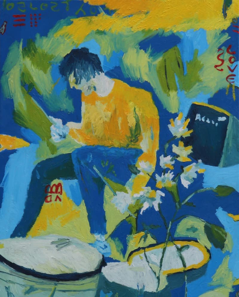 <화분x석고상x연민'> 전시 작품 · exhibition work