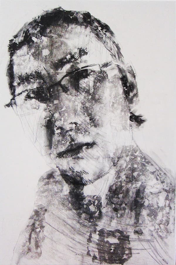 Annoyed · mixed media and acrylic on canvas · 90x60 cm · 2014 · Annoyed · mixed media and acrylic on canvas