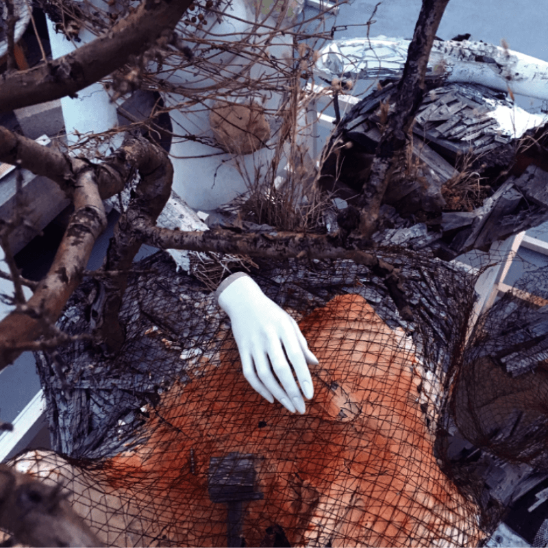 피에타(부분) · Mixed Media · 가변사이즈 · 2019 · pietà · installation view