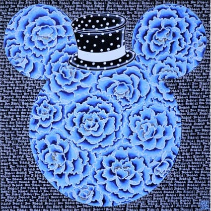 Bibbidi Bobbidi Boo · 장지에 채색 · 30.3cm x 30.3cm · 2019 · Bibbidi Bobbidi Boo