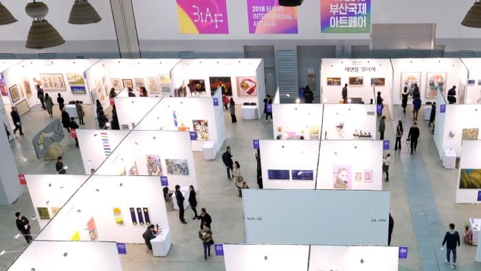 <부산국제아트페어 2018 전경> · Installation view