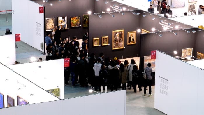 <부산국제아트페어 2018 전경> · Installation view