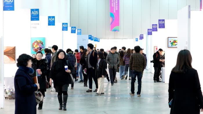 <부산국제아트페어 2018 전경> · Installation view