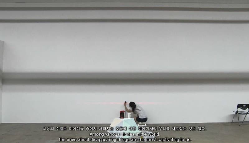 <머무르지 않는 사람의 노래 > · 전시 자료 중 일부 · <Song of the people who don't stay> · exhibition work