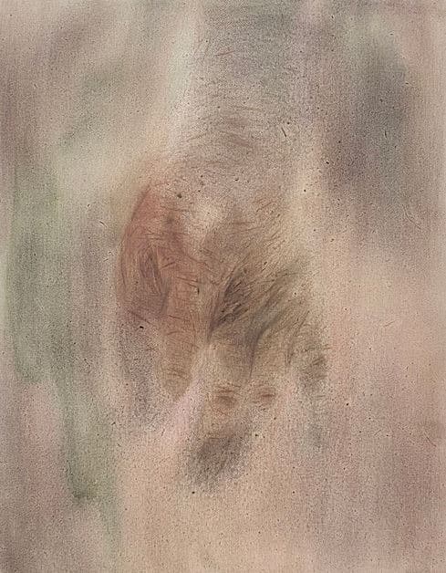 손1 · 캔버스에 유채 · 40×32cm · 2019 · Hand1 · Oil on canvas