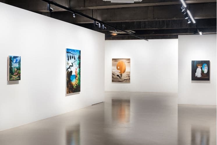 Installation view of 'Greetings From A Far Away' · Installation view of 'Greetings From A Far Away'