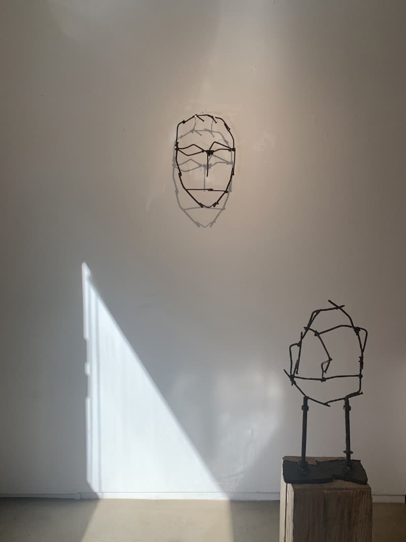 <서용선의 머리_갈등> 전시전경 · Exhibition view