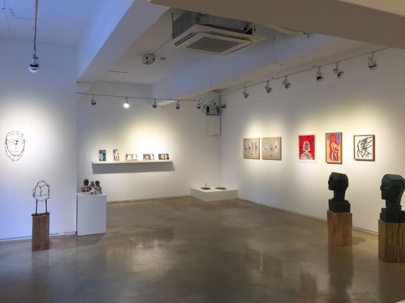 <서용선의 머리_갈등> 전시전경 · Exhibition view