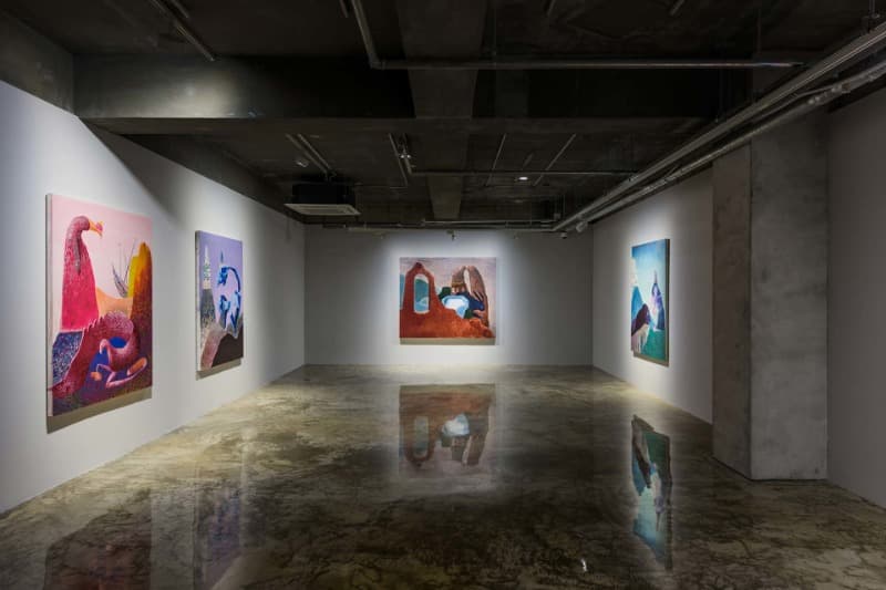<알 아라바 알 마드푸나> 전시전경 · Installation view