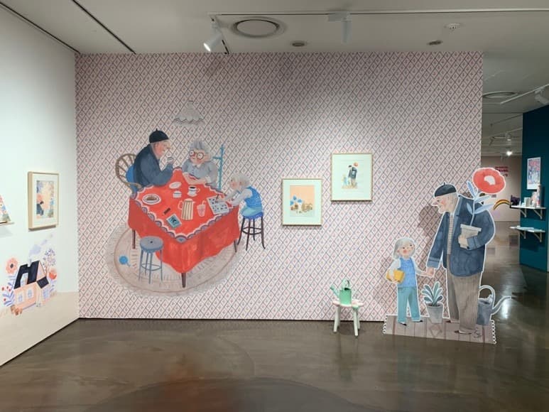 <My winter story, 숲길을 걸으며> 전시 전경 · <My winter story, walking along the forest> Installation view