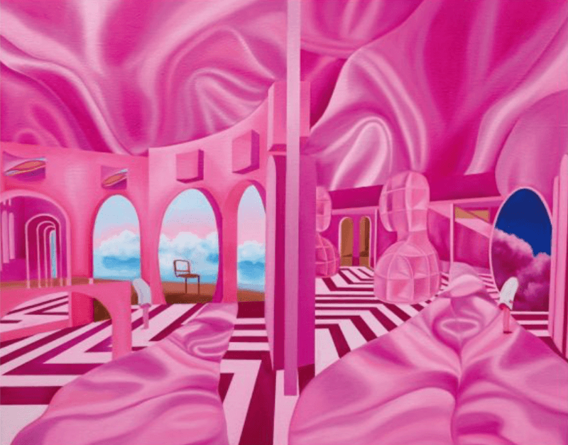 invisible 3 · oil on canvas · 162.2 x 130.3cm · 2019 · invisible 3 · oil on canvas