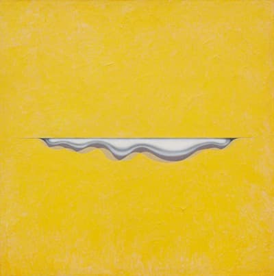 13-현상 No.2 · 캔버스에 유채 · 150x150cm · 1971 · 13-HyunSang No.2 · Oil on canvas