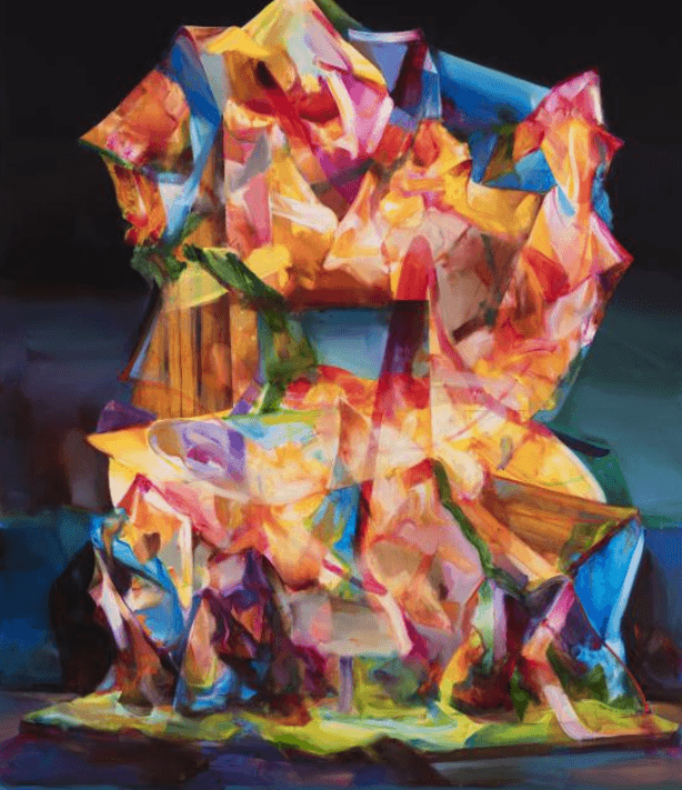 하지훈_Gemstone isle#43-Kyoto · 캔버스에 아크릴과 유채 · 227x182cm · 2019 · Ha Ji-Hoon_Gemstone isle#43-Kyoto · Acrylic oil on canvas