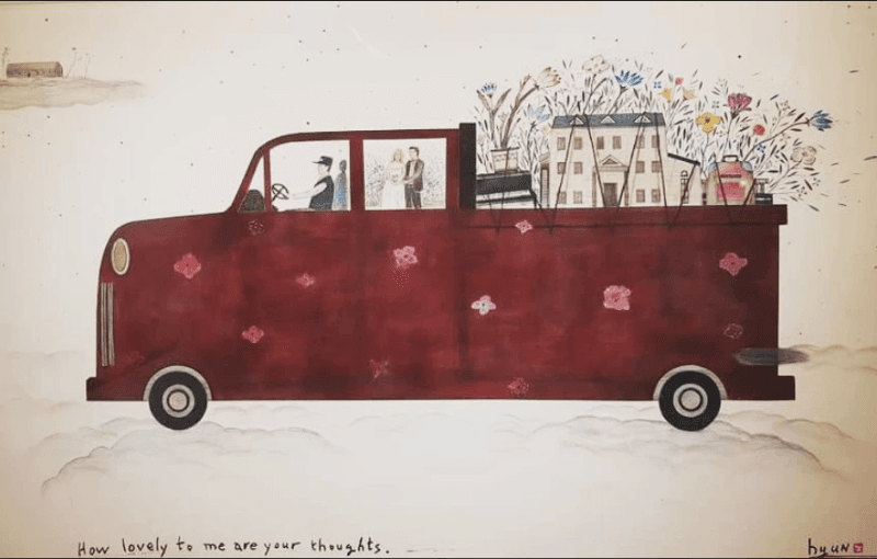 Noh Chung-Kyun_Happy day · 145.5x112.1cm · Noh Chung-Kyun_Happy day