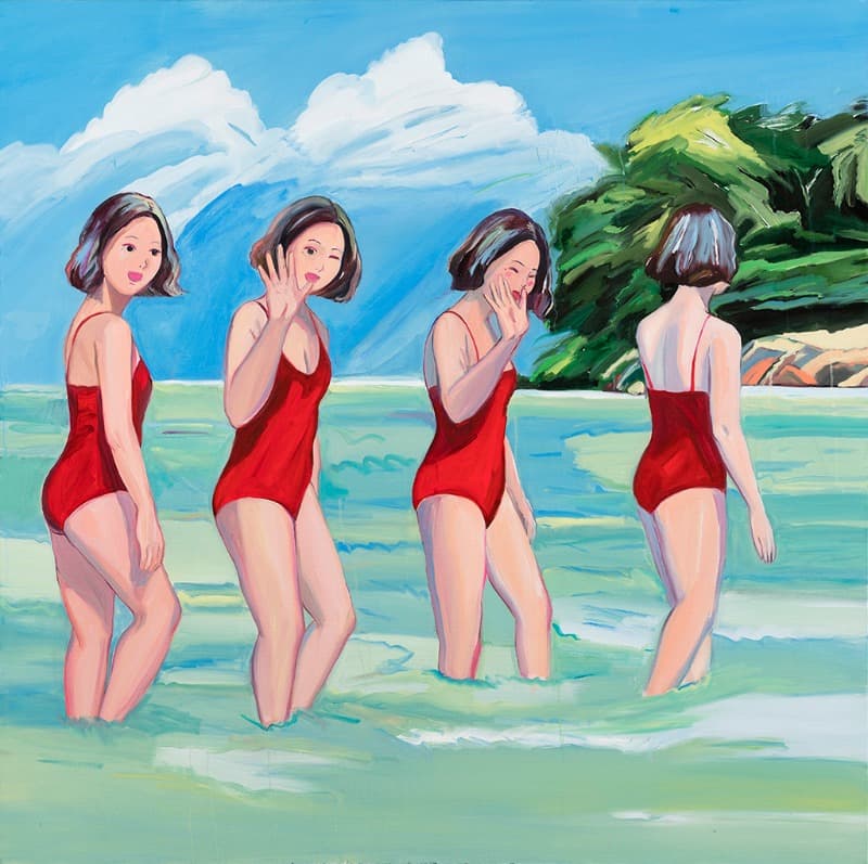 하이? 빠이! · 캔버스에 유채 · 162.2 x 130.3 cm · 2019 · Oil on canvas