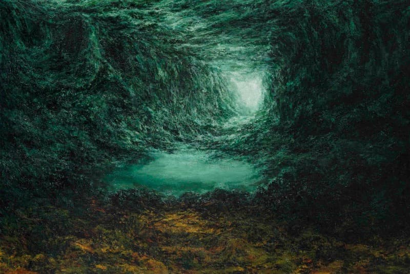 Deep Dark Fantasy · acrylic on canvas · 130×194cm · 2019 · Deep Dark Fantasy · acrylic on canvas