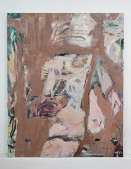 Resin thing · Oil on canvas · 116.8 x 80.3cm · 2019 · Resin thing · Oil on canvas