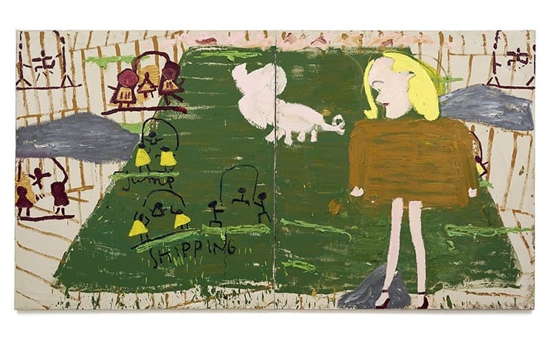 Pig Painting · Oil on canvas · 181cmx336cm · 2016 · Pig Painting · Oil on canvas
