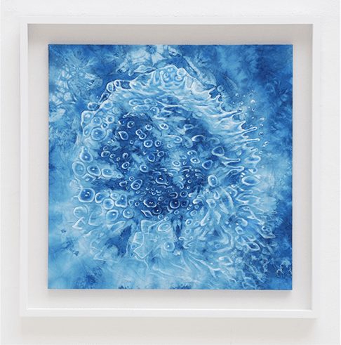 내려가는 물3 · 97.5x97.5cm · 2020 · Descending Water3