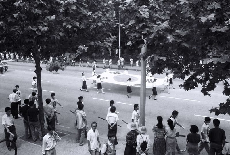 1987년 민주항쟁의 태극기 · 1987 Protest Movement's Taegeukgi