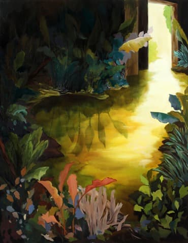 신재은/a door1 · 캔버스에 유채 · 116.8x91cm · 2018 · Shin Jae-eun/A door1 · Oil on Canvas