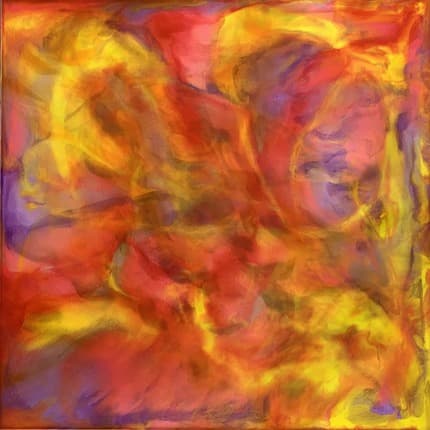 김소현, Respiration · 캔버스에 혼합재료 · 65.1x65.1cm · 2020 · Kim So-hyun, Respiration · Mixed Media on Canvas