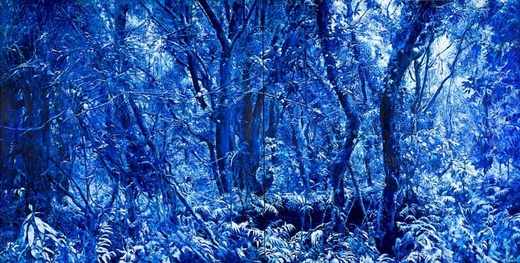 이명복, Long Winter · 캔버스에 유채 · 180×360cm · 2019 · Lee Myung-bok, Long Winter · Oil on canvas