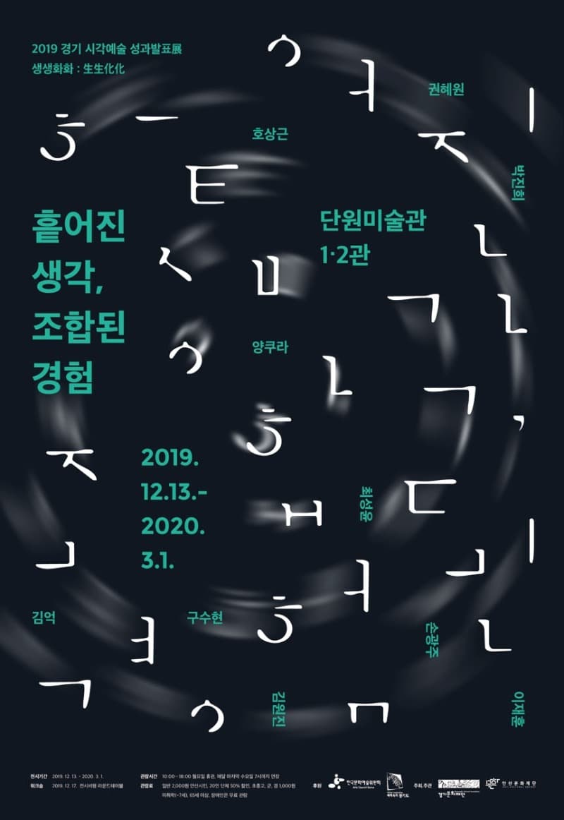 흩어진 생각, 조합된 경험 포스터
