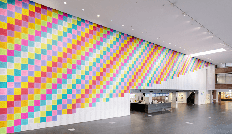 <경구들>(1977~79)로부터·<선동적 에세이>(1979~82)로부터 · 43.2x43.2cm, each · 2019 · from <Truisms> (1977-79) from <Agitative Essays> (1979-82).