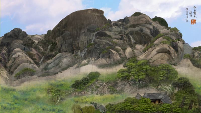 인왕제색도-사계 · 미디어아트 · Inwang-Jeoldo - 4 seasons · Media