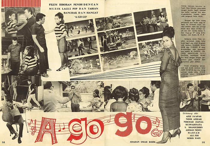 팝 예 예(Pop Yeh Yeh) 음악의 시작을 알린 영화 < 아 고 고 A-Go-Go 67 > 대한 잡지 기사 · a film that signaled the birth of Pop Yeh Yeh, and its soundtrack album.