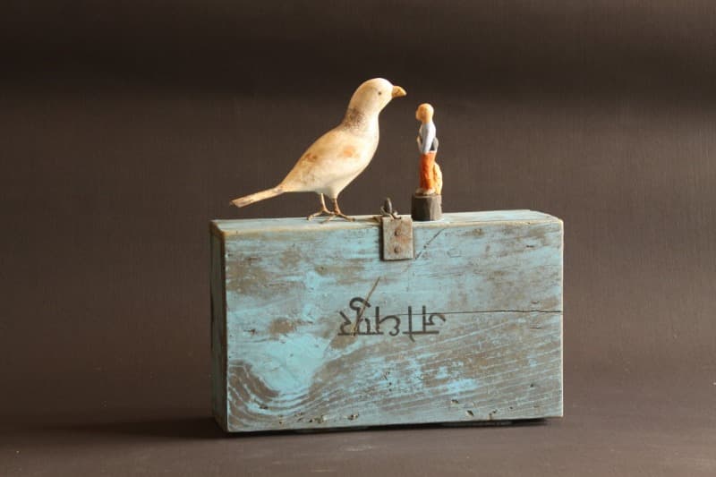 무제 · 혼합재료 · 28x28x9cm · 2020