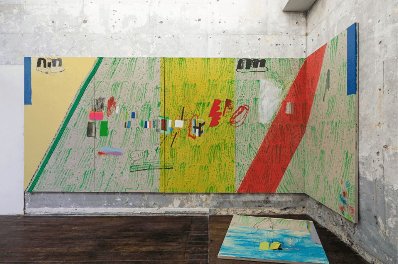 Installation view, P2 · Installation view, P2