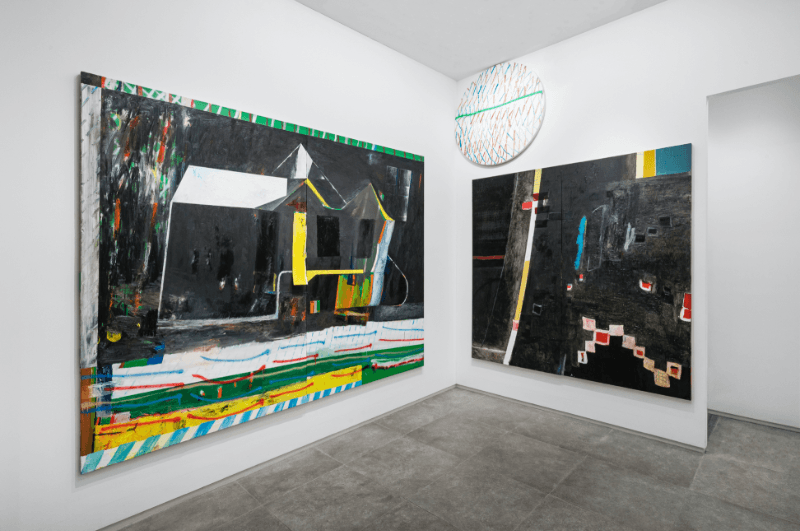 Installation view, P1 · Installation view, P1