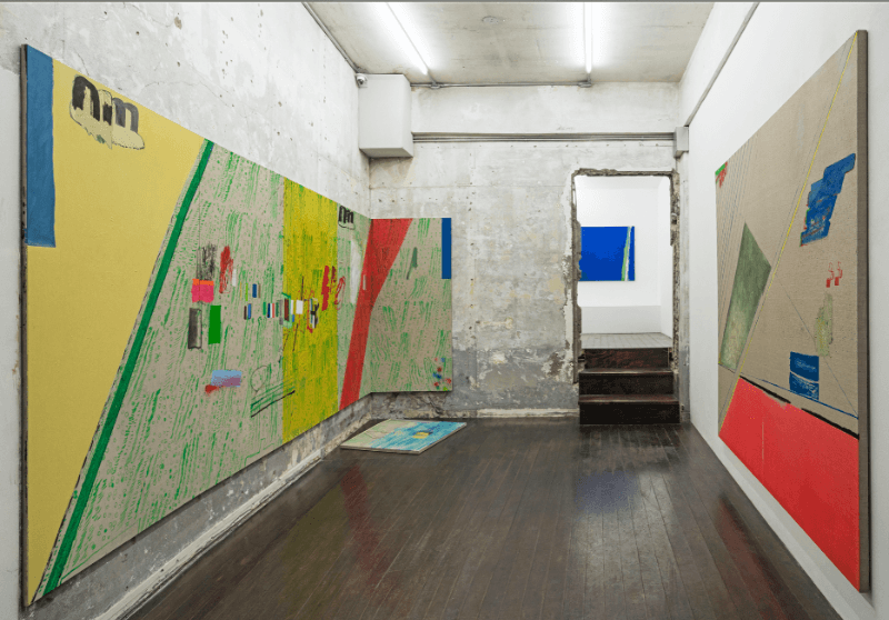 Installation view, P2 · Installation view, P2
