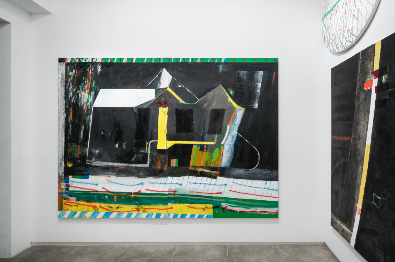 Installation view, P1 · Installation view, P1