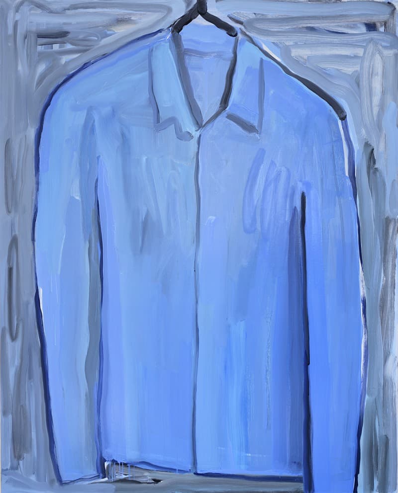 데임 ll · oil on canvas · 162.2x130.3cm · 2020 · Denim ll · oil on canvas
